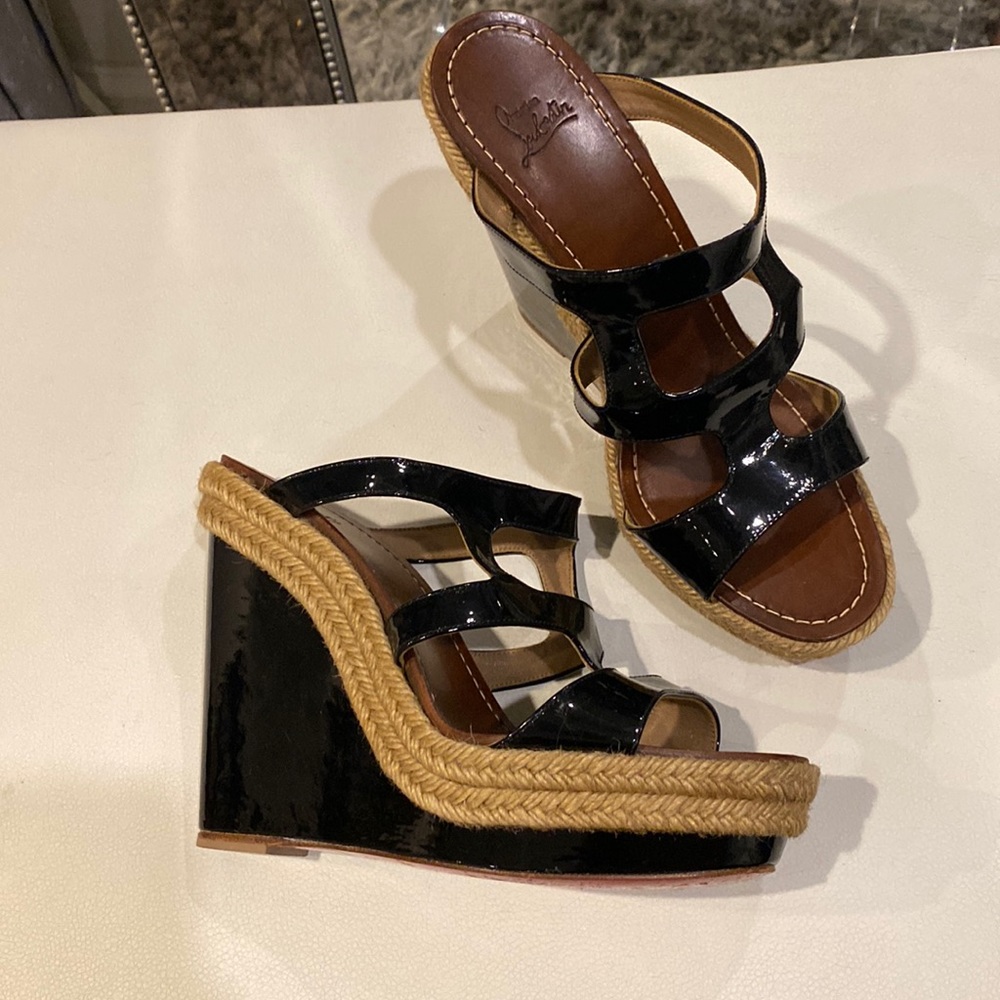 COPY - Christian Louboutin wedge sandal